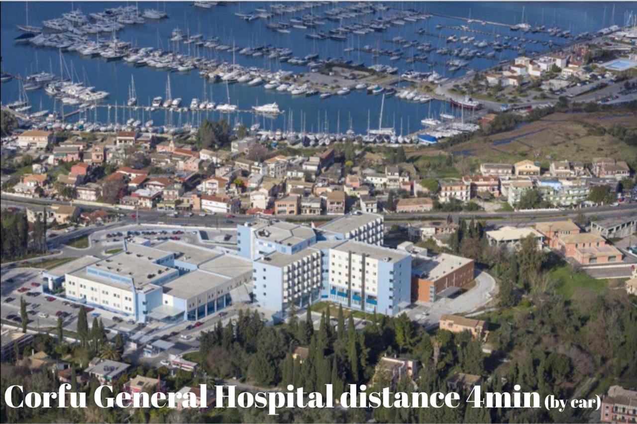 Iris Apartment Near Corfu Town Κοντόκαλι Εξωτερικό φωτογραφία
